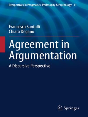 cover image of Agreement in Argumentation